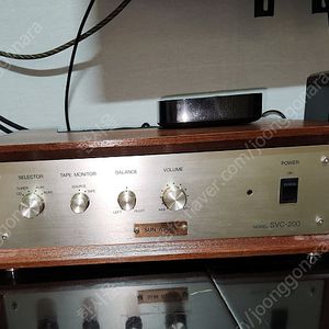 선 오디오(sun audio) SVC-200 프리 앰프 판매합니다