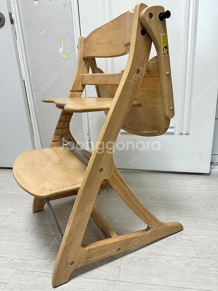 부산직, 마지막 가격인하!! 야마토야 하이체어 유아, 어린이 의자, 원목 의자, 상태최상--4