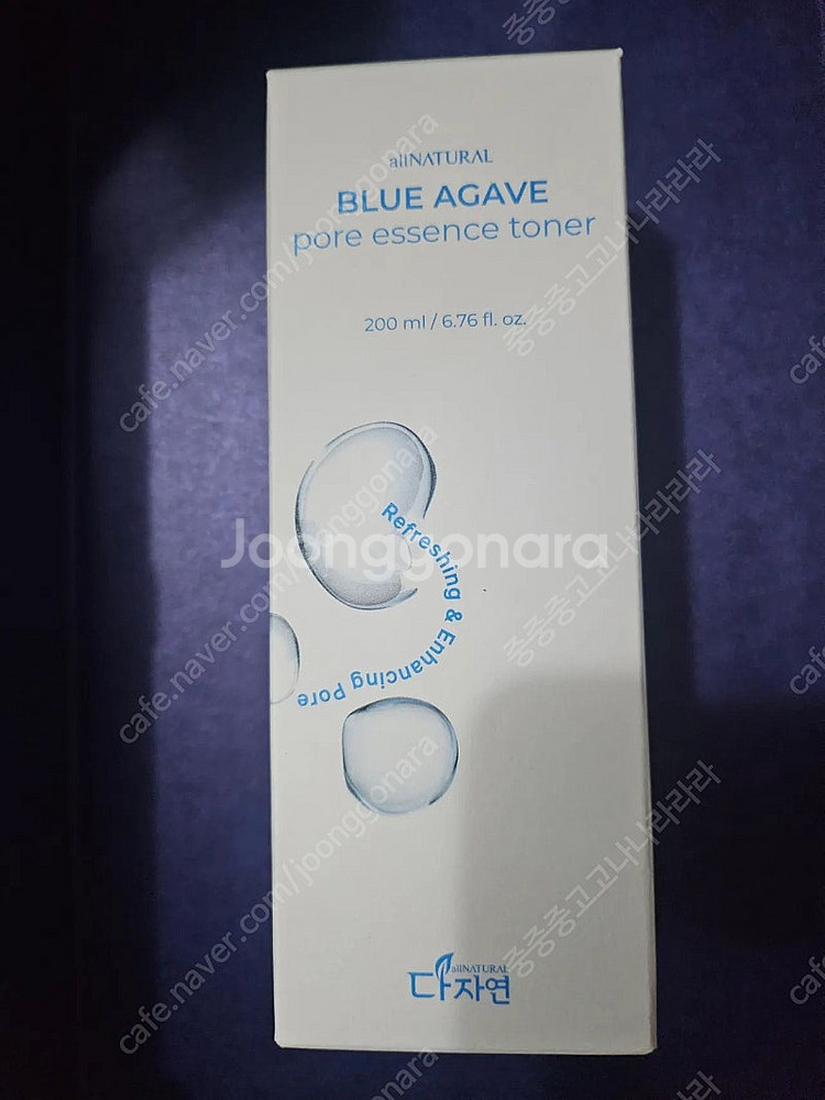 다자연 블루 아가베 포어 에센스 토너 200ml--0