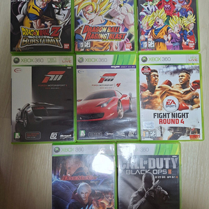인기 xbox360 게임들 일괄로 택포 7 만원에 팝니다