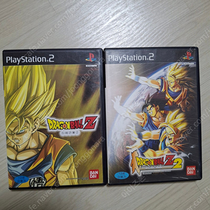 PS2 드래곤볼 Z 시리즈 게임 택포 1.7 만원에 팝니다