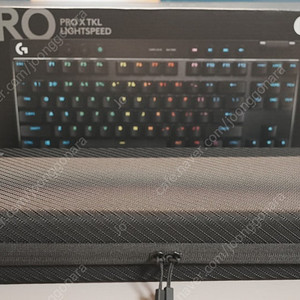 로지텍 G PRO X TKL LIGHTSPEED 키보드 적축 (블랙) 팝니다.