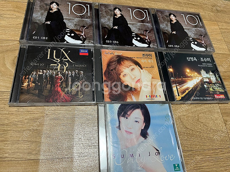 조수미 CD 일괄 판매--1