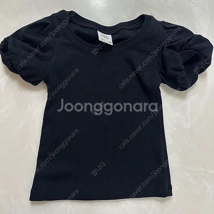 자라 퍼프 티셔츠 120 새상품--0