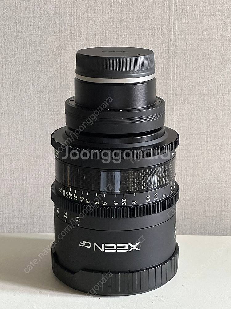 신품급 삼양 xeen cf 35mm T1.5 소니 FE...--0