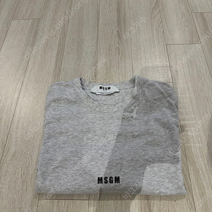 msgm 마이크로 로고 티셔츠 M