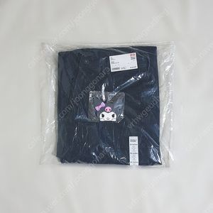 [유니클로/uniqlo] 배기커브진 다크그레이 흑청 25 (+쿠로미 거울 키링)