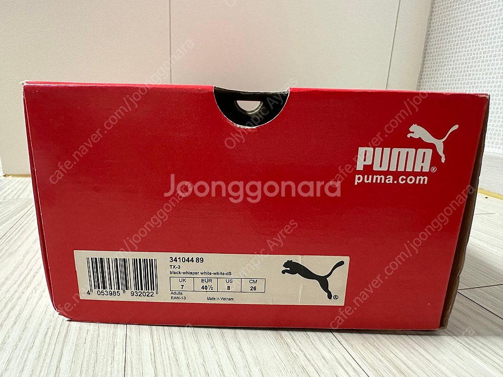 신품 - 푸마 PUMA 코리아 정품 TX3 운동화 26...--2