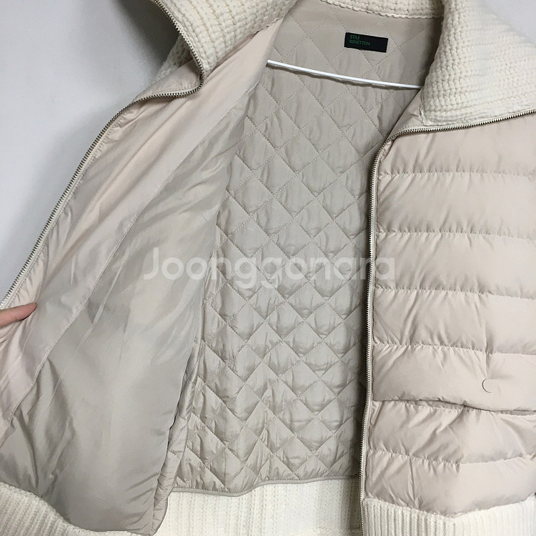 베네통 니트 카라 구스 패딩 F / 랑방 마인 오브제 타임 럭키슈에뜨 산드로 마쥬 오르 시에 시스템--7