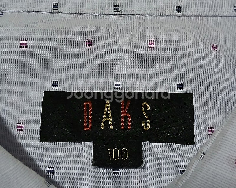 닥스 100사이즈 반팔 남방셔츠--3