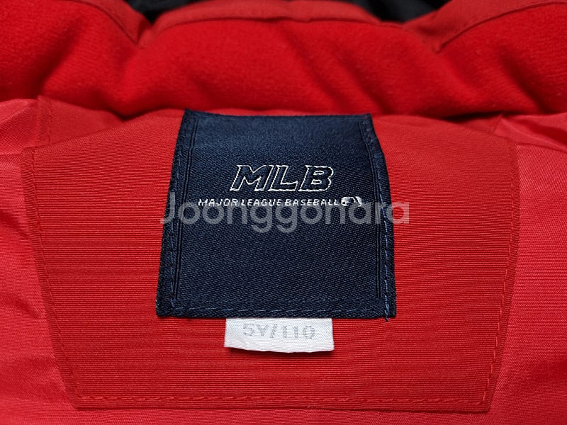 [무료배송][110]MLB 키즈 덕다운 패딩 조끼--5