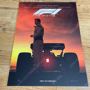 F1 더무비 a3 포스터 모음 롯데시네마 cgv 브래드피트 굿즈 특전 미개봉