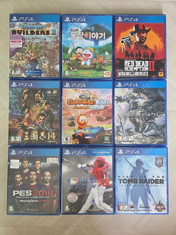 PS4 중고게임 이미지