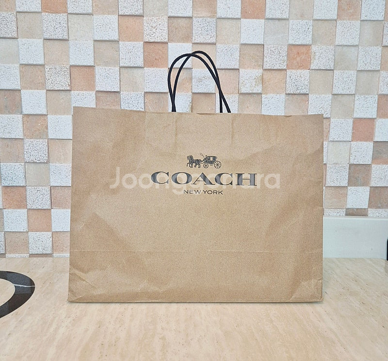 [정품]코치 쇼핑백 ,코치 종이가방,코치 가방,코치 박...--0