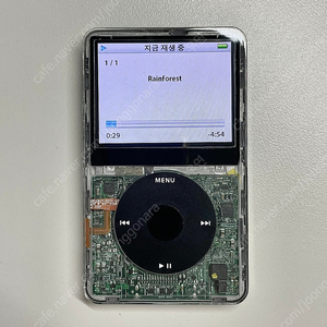 아이팟 클래식 투명 SSD + 대용량 배터리
