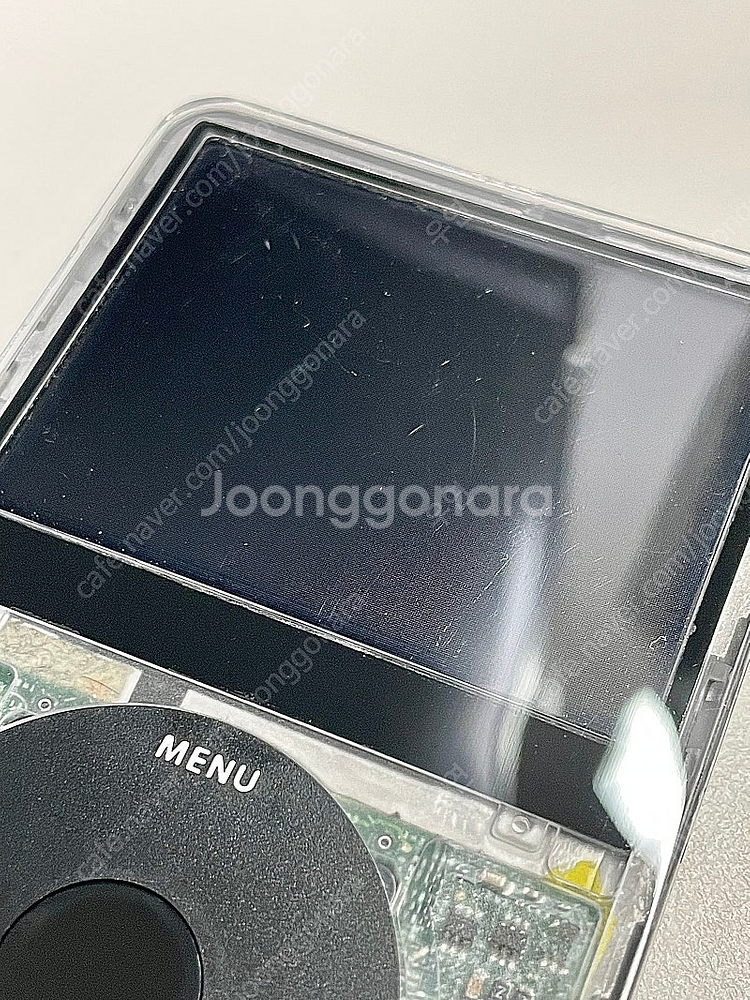 아이팟 클래식 투명 SSD + 대용량 배터리--1