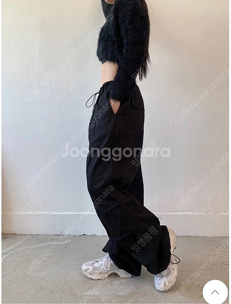 옵텐소 파라슈트 스트링 코튼 팬츠--6