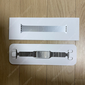 (새상품) 애플워치 링크브레이슬릿 46mm 실버