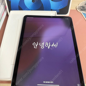 아이패드 에어 5세대 64기가 블루 와이파이