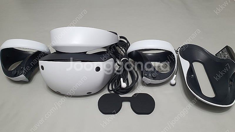 PS VR2 박스 풀셋(코드 사용) + 정품 충전기 +...--0