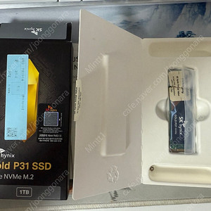 SK 하이닉스 P31 M.2 NVMe 1TB 팝니다