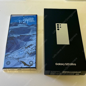 삼성 갤럭시 S23 울트라 512GB 화이트 – 풀박스 / 최상급 상태