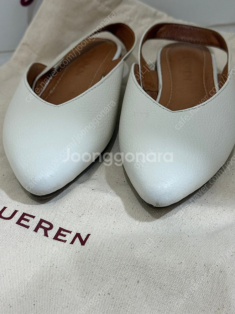 쿠에른 마드리드 슬링백 아이보리 230--2