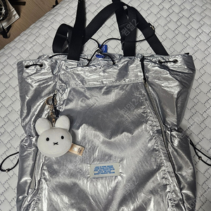 자브 토드 백팩 실버 투웨이백 기저귀가방