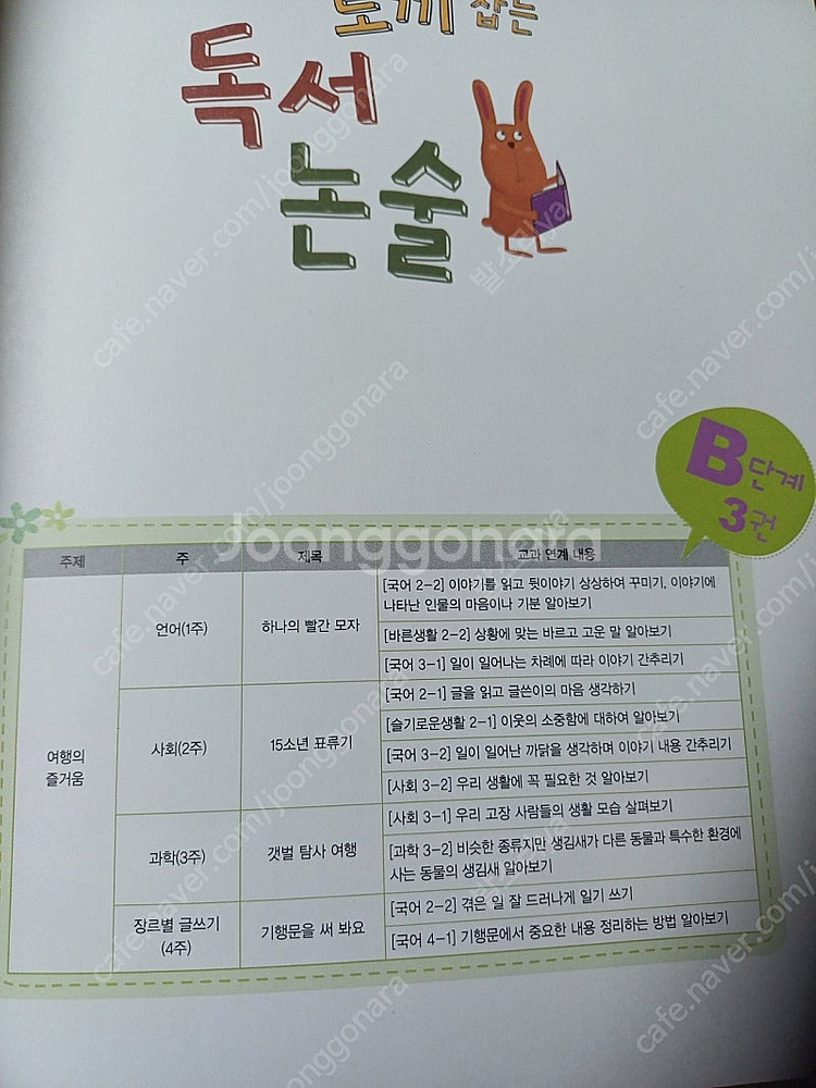 새상품 세마리 토끼잡는 독서논술 3권--1
