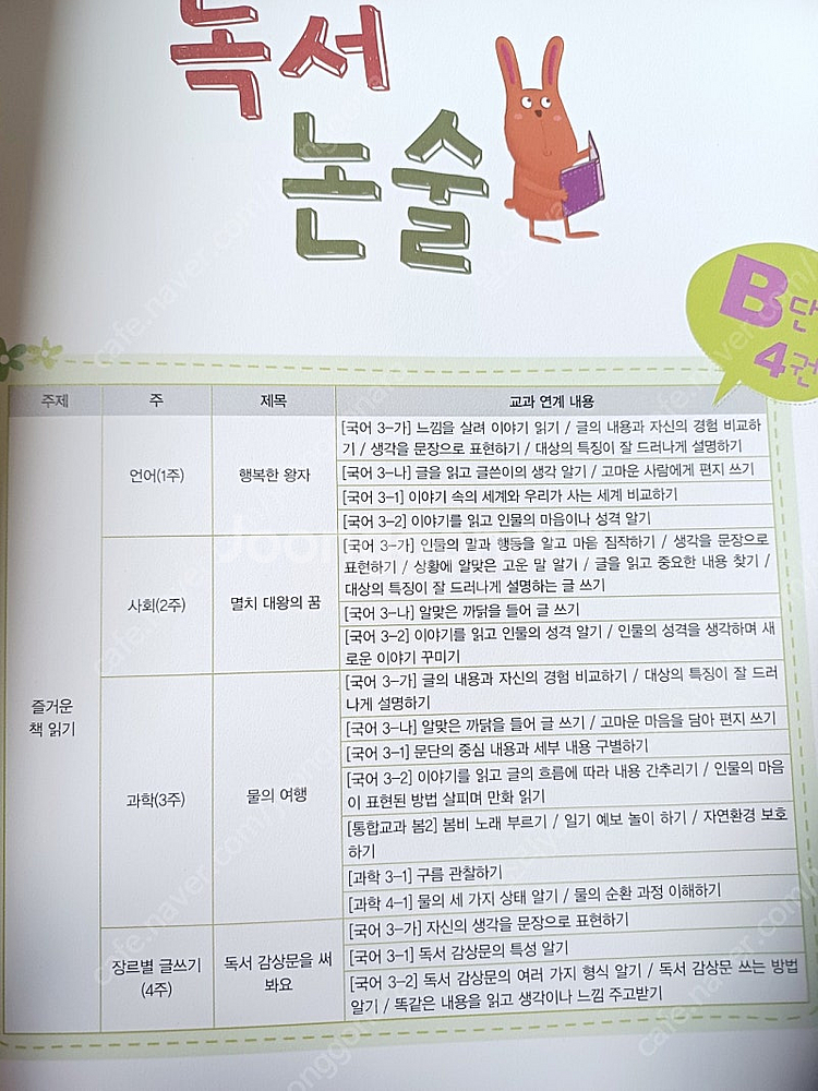 새상품 세마리 토끼잡는 독서논술 3권--2