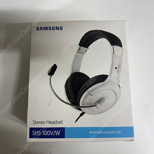 삼성(SAMSUNG) SHS-100vw 헤드셋 팝니다.
