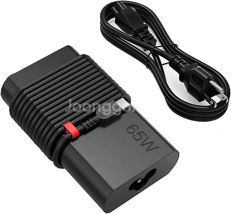 레노버정품 65W USB C 슬림 충전기--0