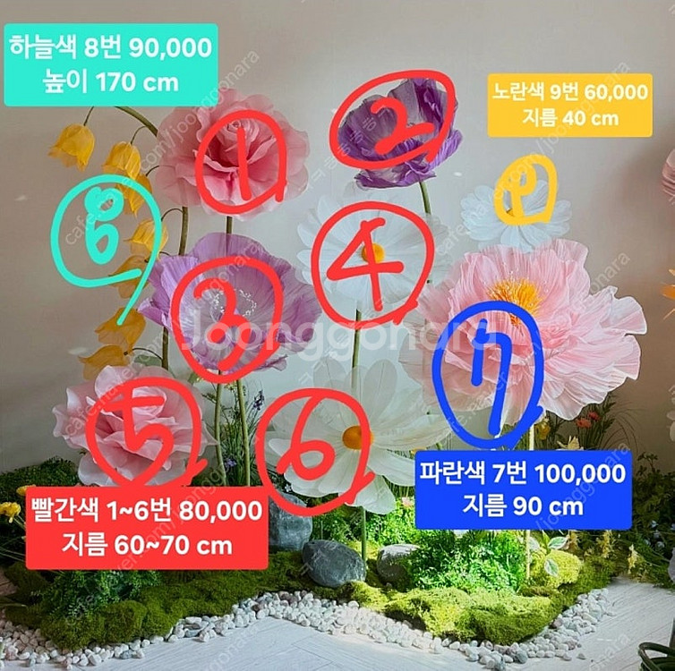 자이언트플라워 팝니다--1