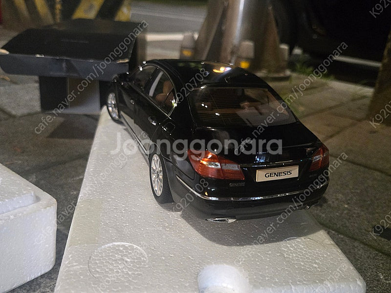 1:18 1/18 지그마리 제네시스페리 블랙 다이캐스트...--5
