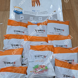 건강백서 푸들사료 4,8KG 택포