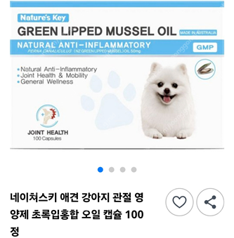 강아지 관절영양제 네이쳐스키 새거--0