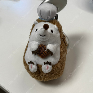 포스트 크리치오 고슴도치 파우치 키링 새제품 팝니다. 시리얼