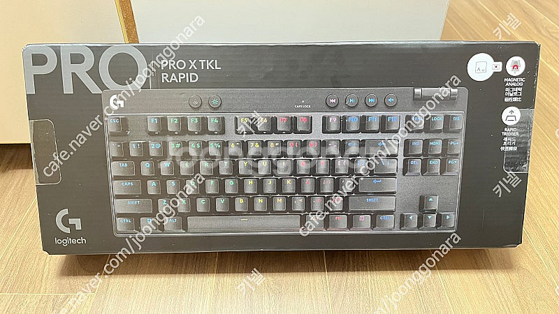 로지텍 래피드 트리거 키보드, PRO X TKL RAP...--0