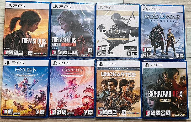 (대전) PS5,PS4 게임 타이틀 팝니다~~~~~--0