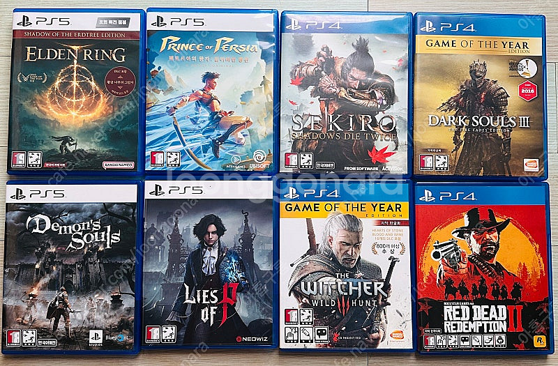 (대전) PS5,PS4 게임 타이틀 팝니다~~~~~--1