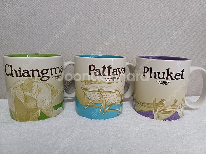 스타벅스 태국 푸켓 파타야 치앙마이 아이콘 시티머그 473ml 스타벅스 단종머그--0