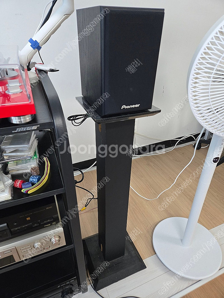 캔스톤 pc스피커 R360 + 스피커 거치대 2조--4