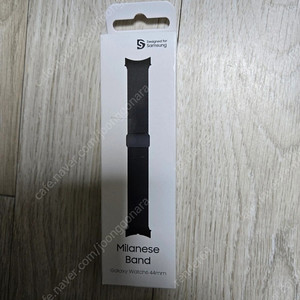 (삼성정품)갤럭시 워치6 밀레니즈 스트랩 색상 블랙 44mm