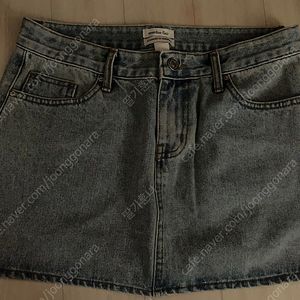 오버듀플레어 데님 스커트 팝니다.