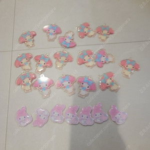 마이멜로디 아크릴펜던트 파츠
