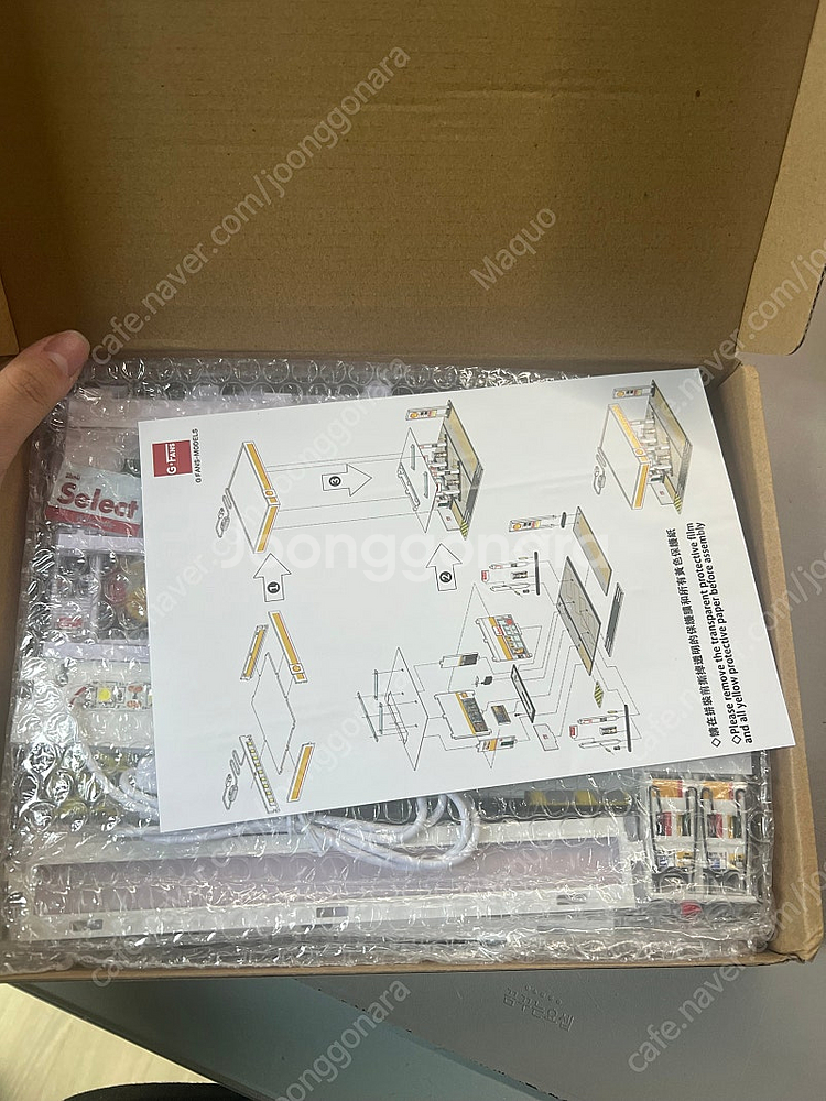 1:64 gfans 주유소 led 디오라마--1