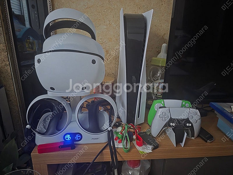 ps5 디스크 + vr2 + 펄스헤드셋 + 타이틀--0