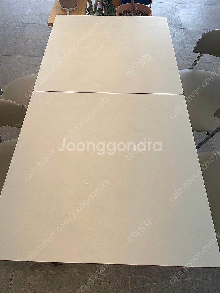 호마이카 카페테이블 600--2