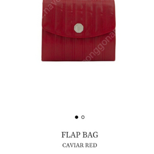 미닛뮤트 플랩백 캐비어레드 MINITMUTE FLAP BAG