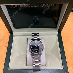 P단위 14270 롤렉스 rolex 오리지널 보증서 포함